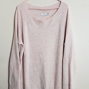 RICKI'S PINK WOMAN'S PULLOVER SWEATER SIZE XXL WINTER WARM FASHION WEAR